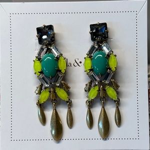 Stella & Dot Jardin Chandelier Earrings